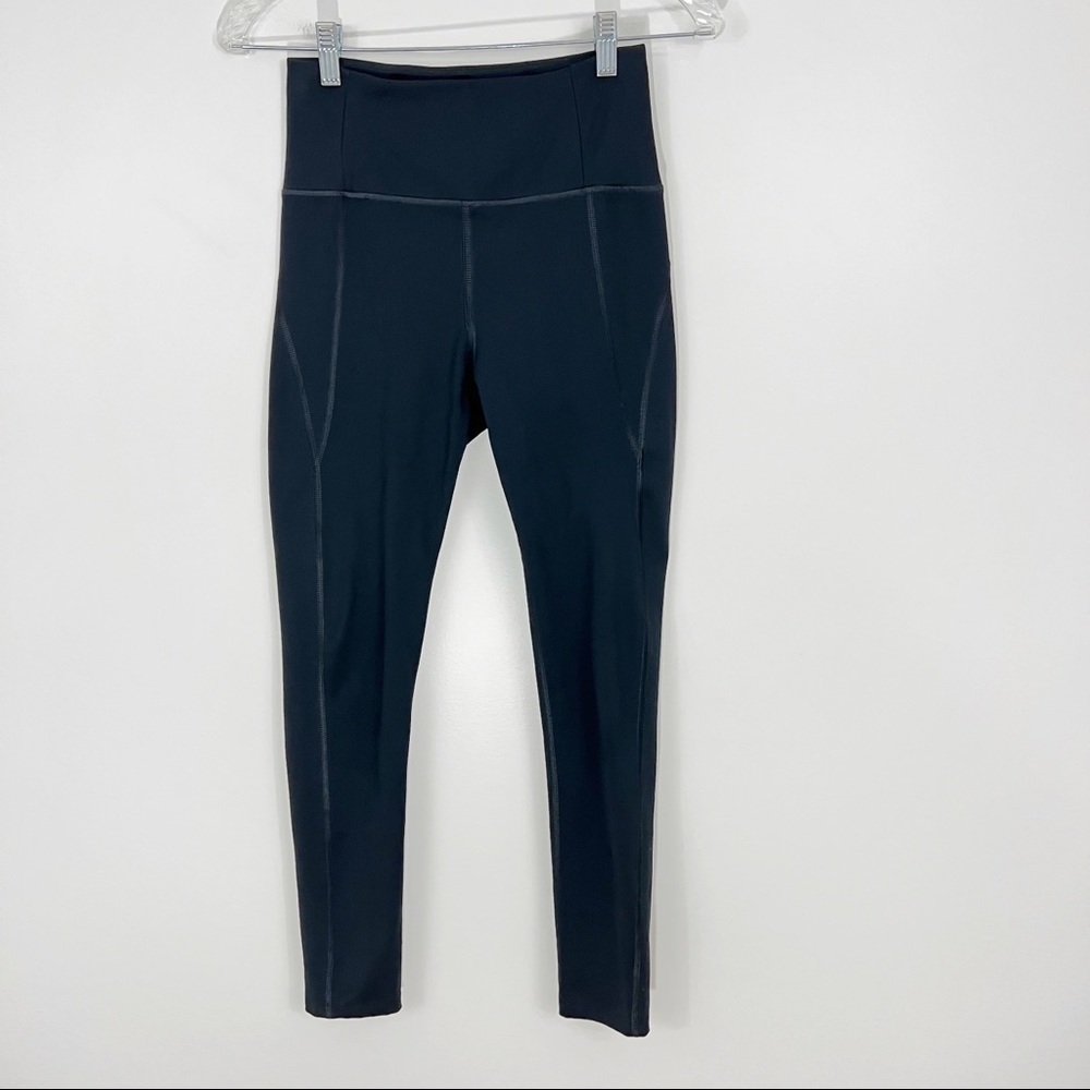 Girlfriend Collective Black Compressive High Rise Legging Medium - Picture 2 of 10